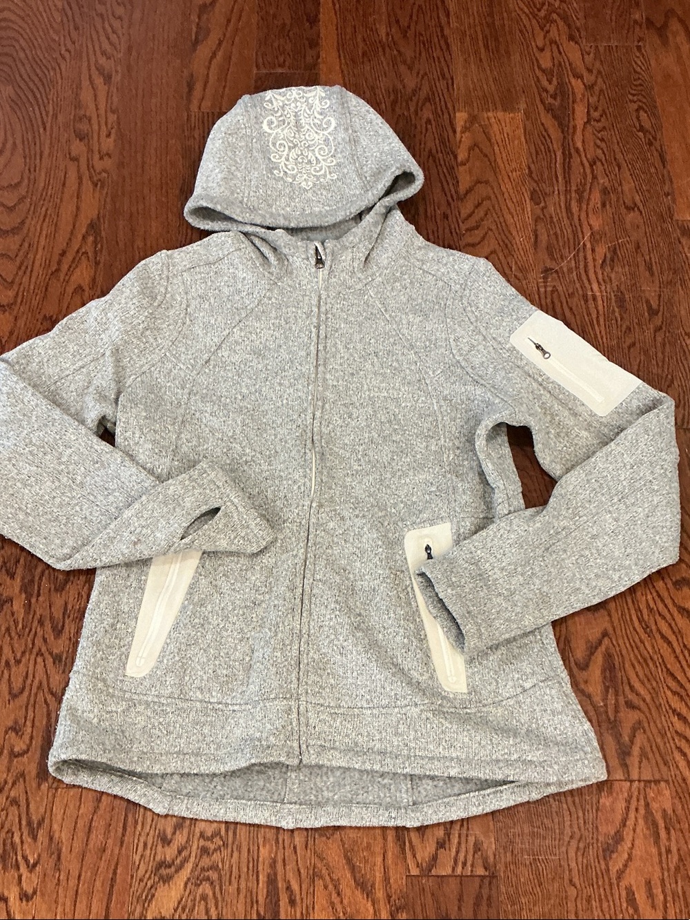 Athleta knit hoodie size XL